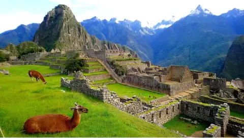 Machu Picchu in Peru