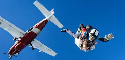 Skydive in Prague.