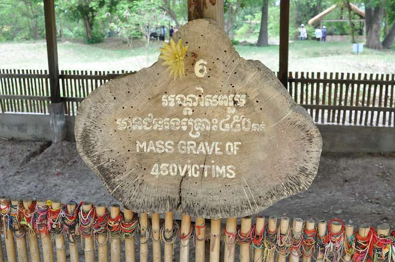 Mass grave for 450 victims