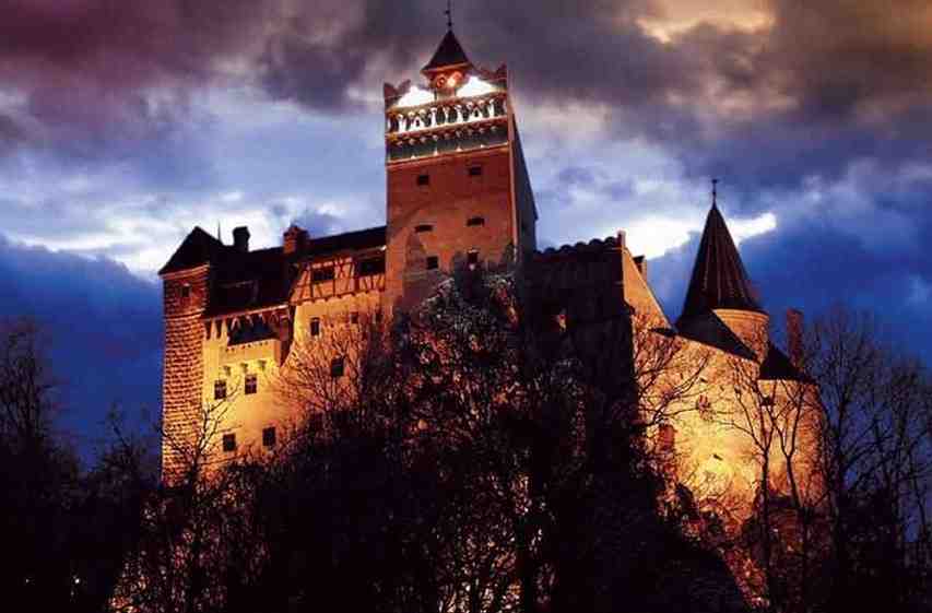 Exploring inside Bran Castle