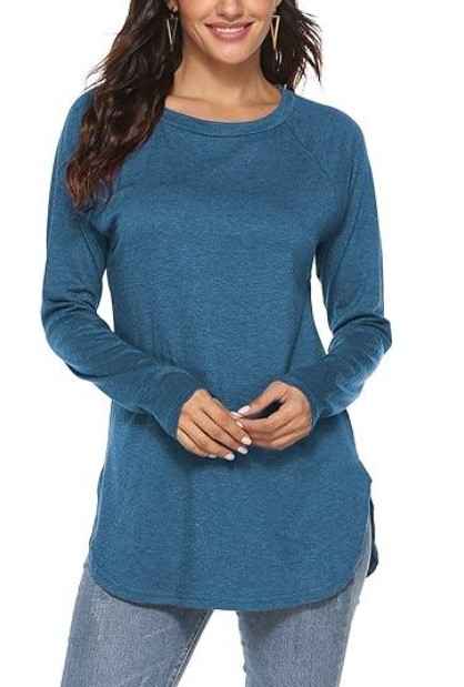 New choice Women's Casual Batwing Long Sleeve T-Shirt