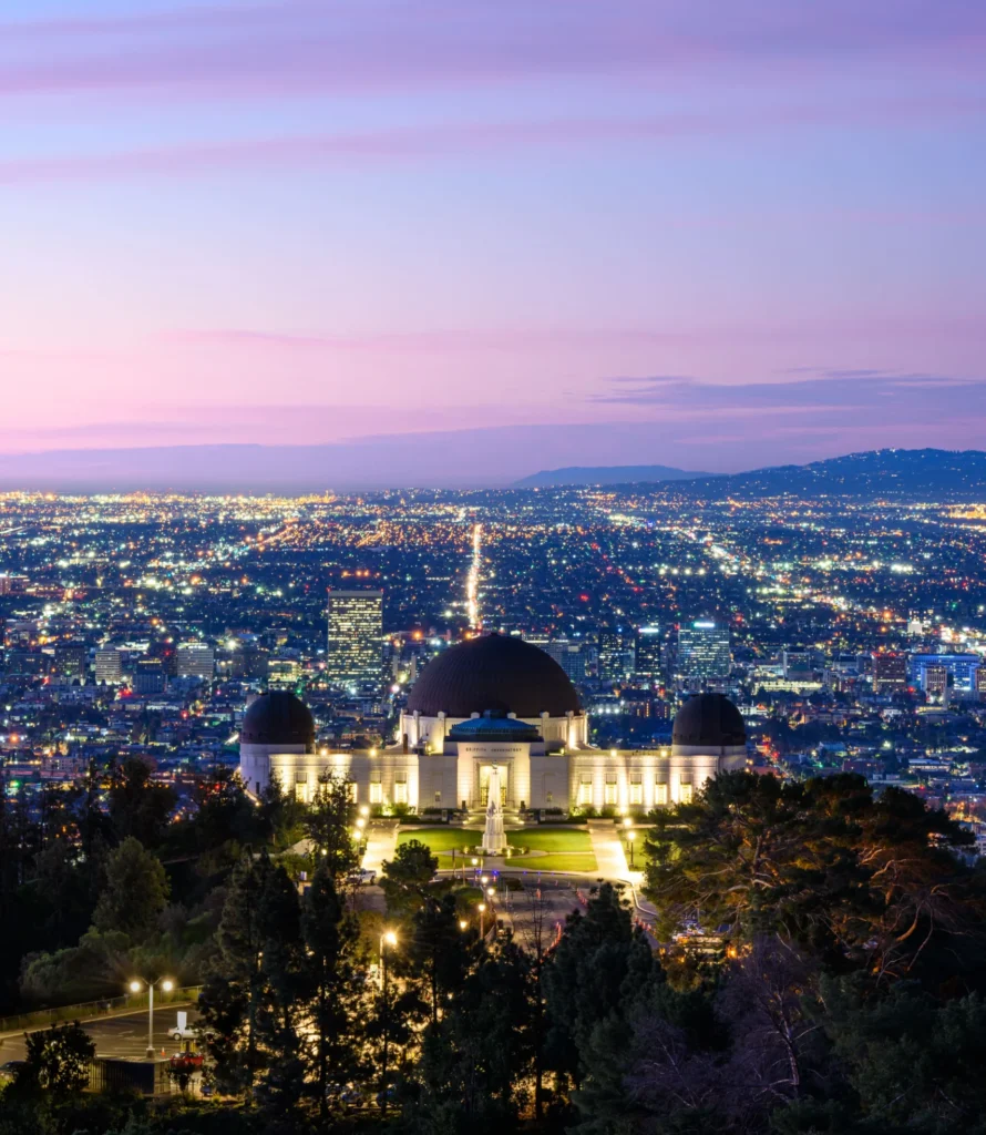 Griffith Observatory at Ngiht