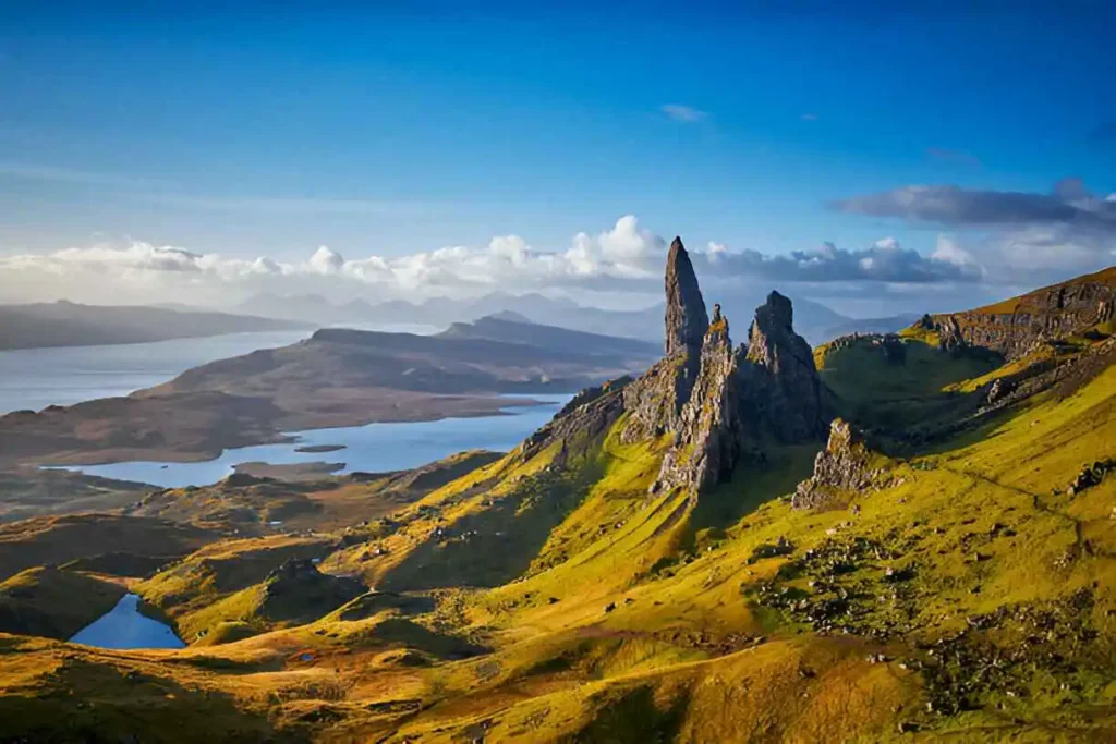 The Scottish Highlands in Scotland