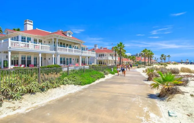 Coronado Beach, Dan Diego