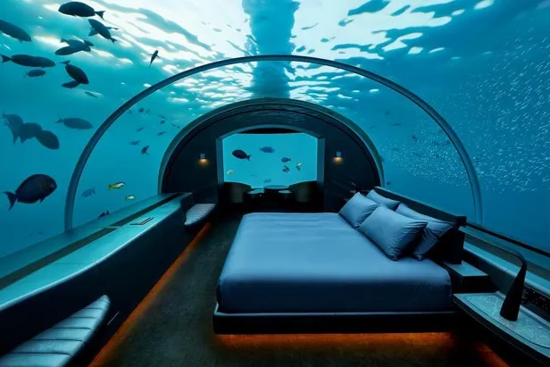 Underwater Villas in the Maldives