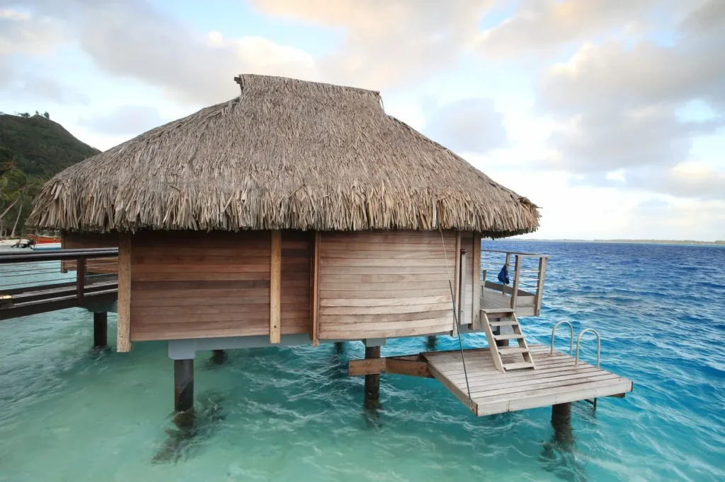 Overwater Bungalows in Bora Bora