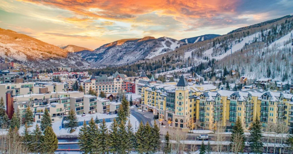 Vail in winter