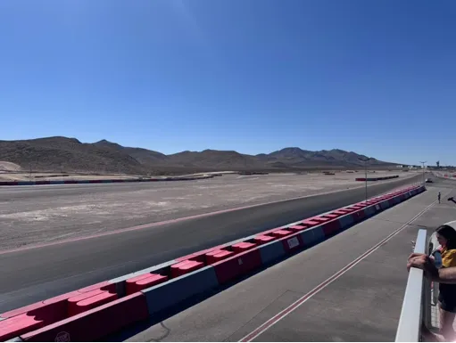 The SPEEDVEGAS track is a 1.5-mile adult playground 