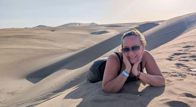 Huacachina - a sweet girl