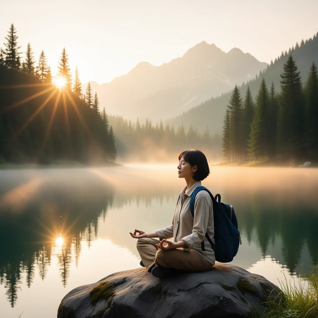 Morning mindfulness in nature