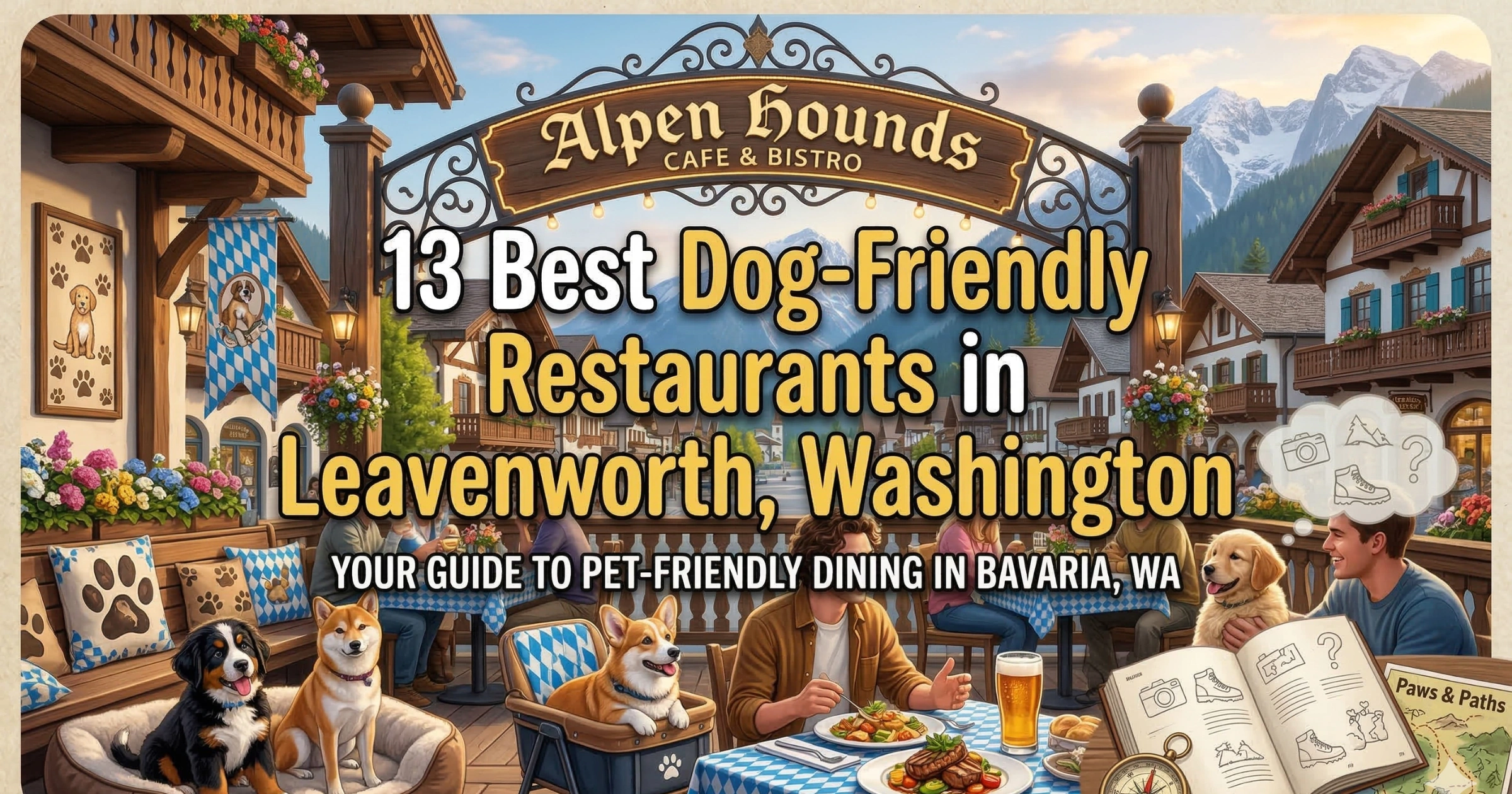 Dog-Friendly Restaurants in Leavenworth