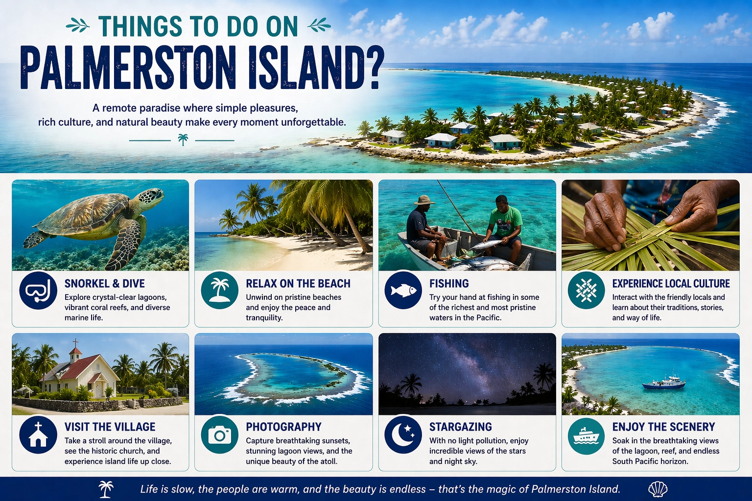 Things to do on Palmerston Island