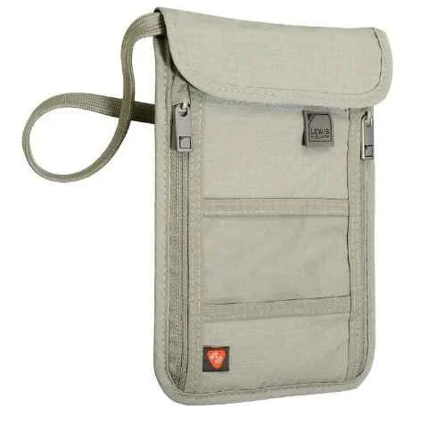 Lewis N. Clark RFID-Blocking Stash Neck Wallet