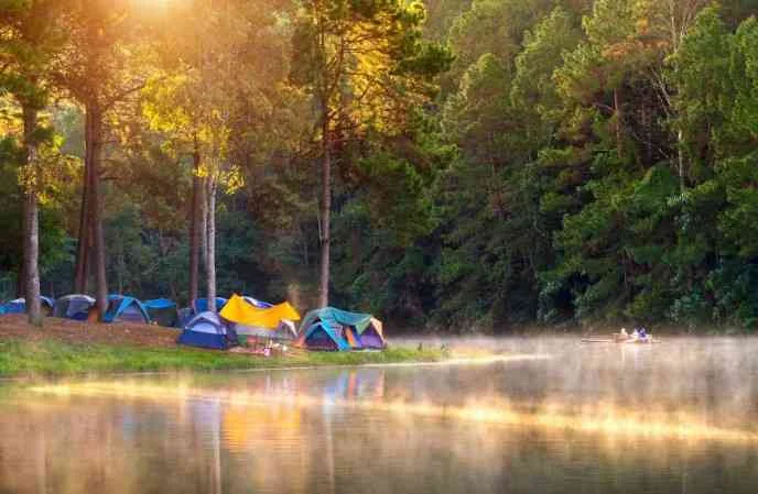 camping and backpacking in Thailand